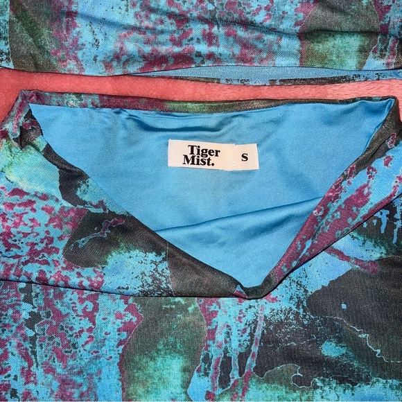 Tiger Mist Castial shirt & Chelo skirt set - Picture 4 of 7